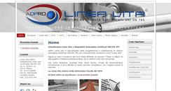 Desktop Screenshot of linea-vita.com